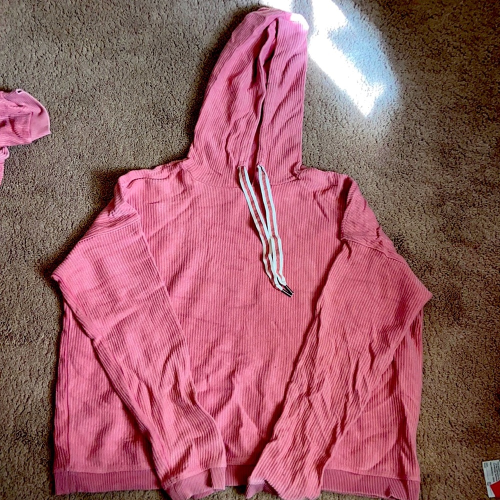 Aerie corded hoodie